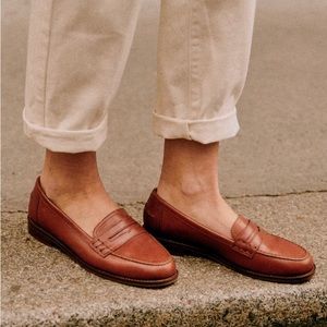Sezane André Loafers in Brown w/ Dust Bag